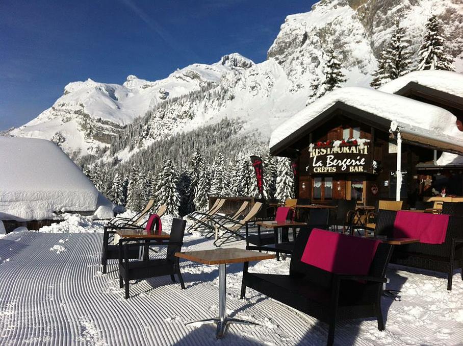 Restaurant au pied de la station de ski