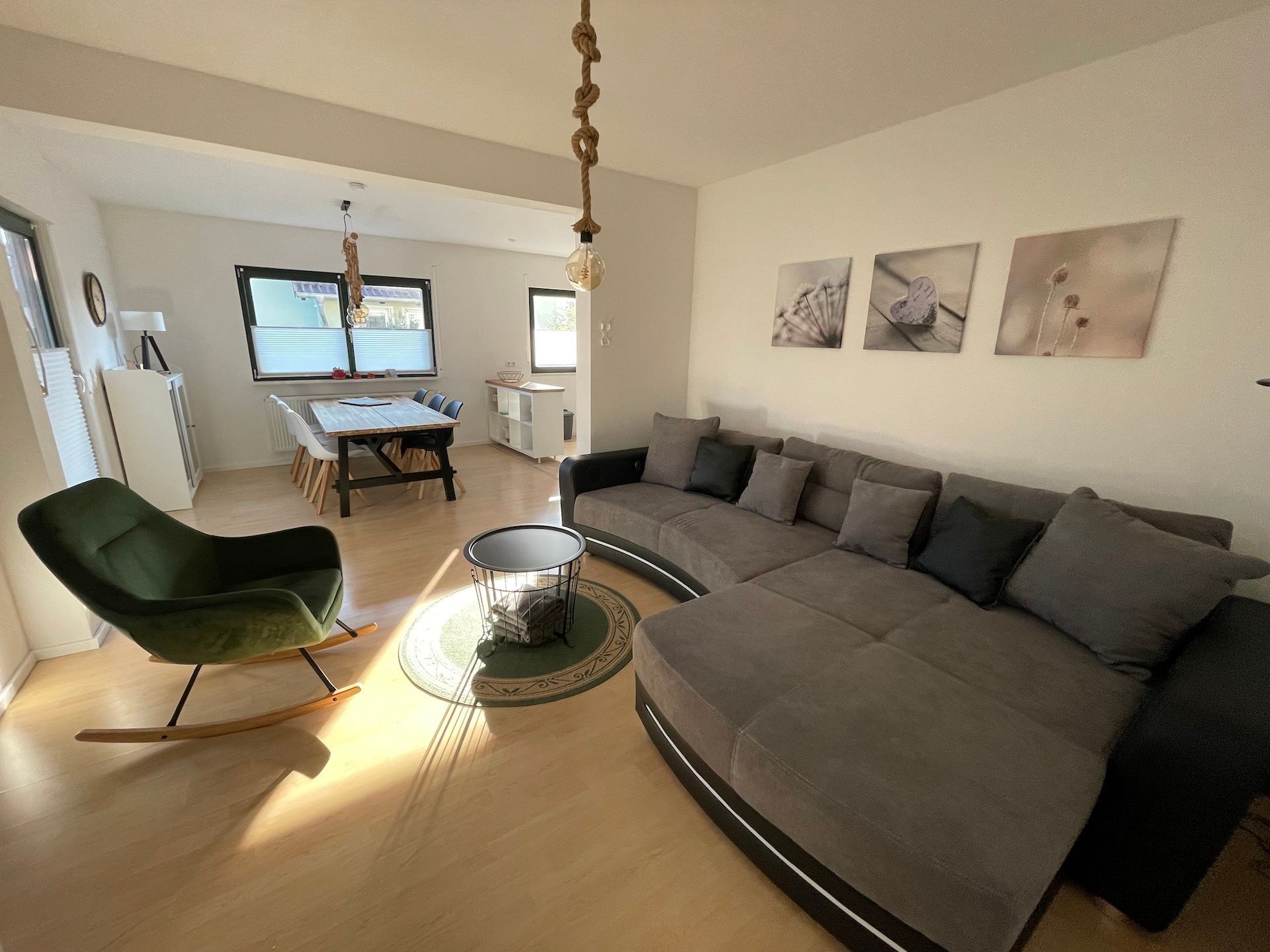 Wohnzimmer Wohnzimmer mit Essecke