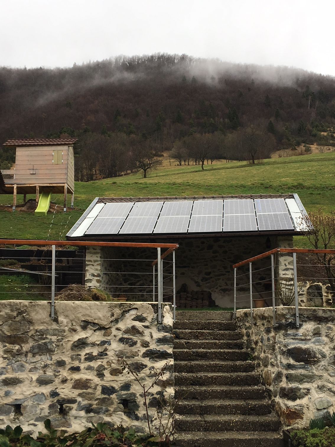 Résultat d'une pose intégrée au bâti