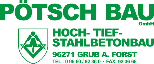 Logo Pötsch Bau GmbH Grub am Forst