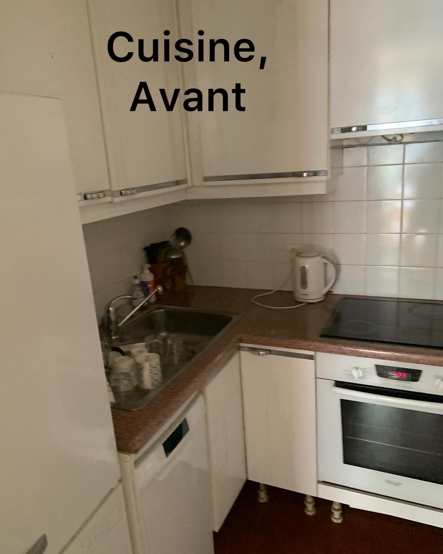 Cuisine avant rénovation