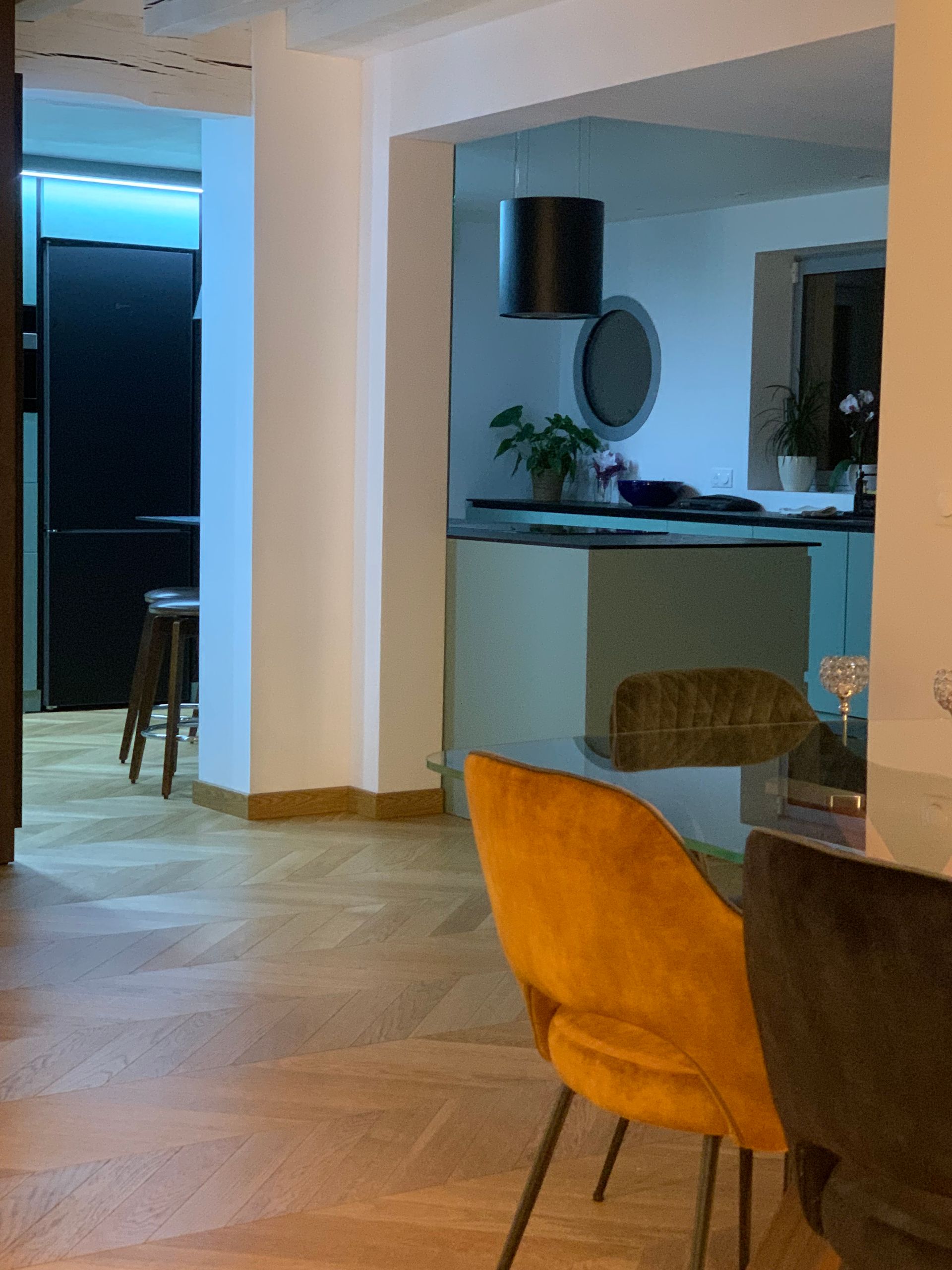 Pièce de vie refaite à neuf