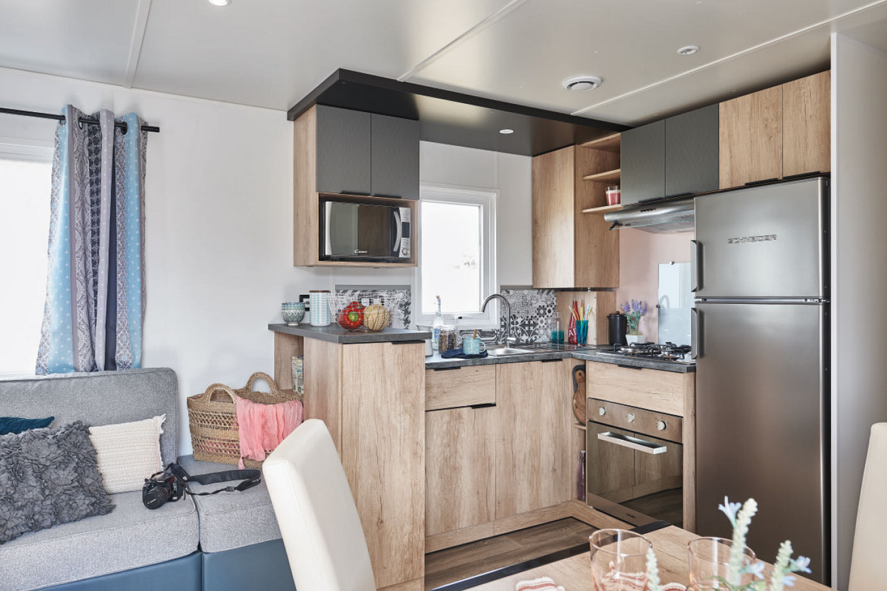 Equipement d'un mobil home