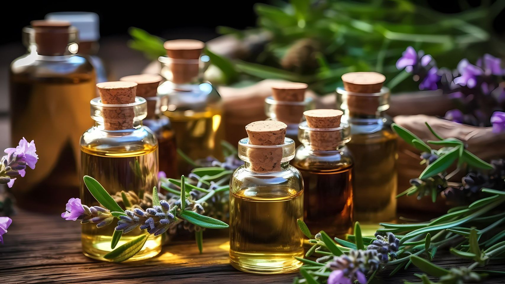 Des huiles essentielles utilisées en aromathérapie