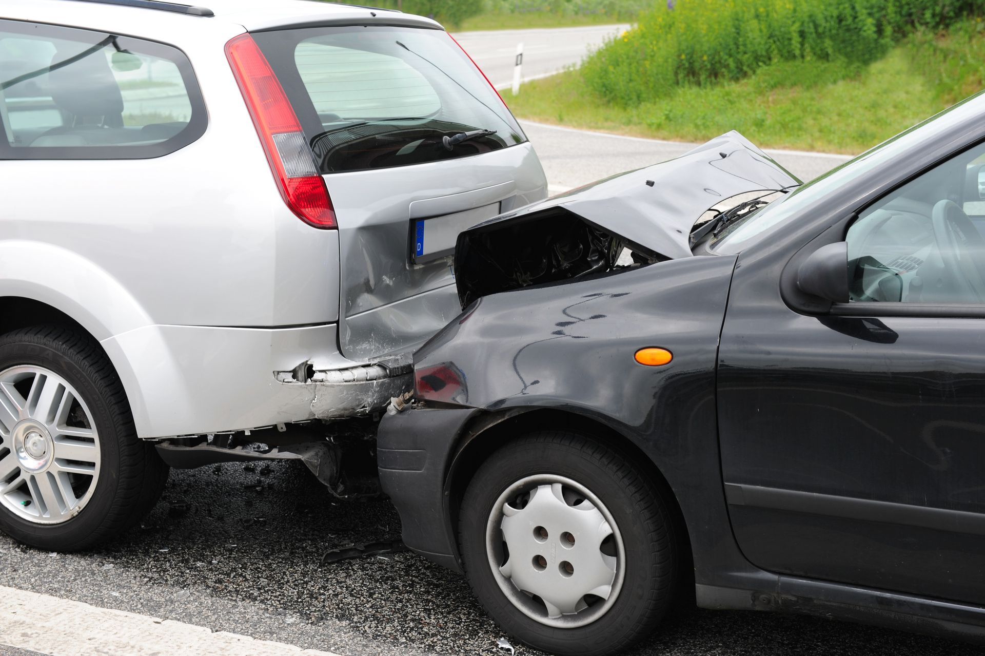 Autounfall, Auffahrunfall, KFZ Unfallschaden