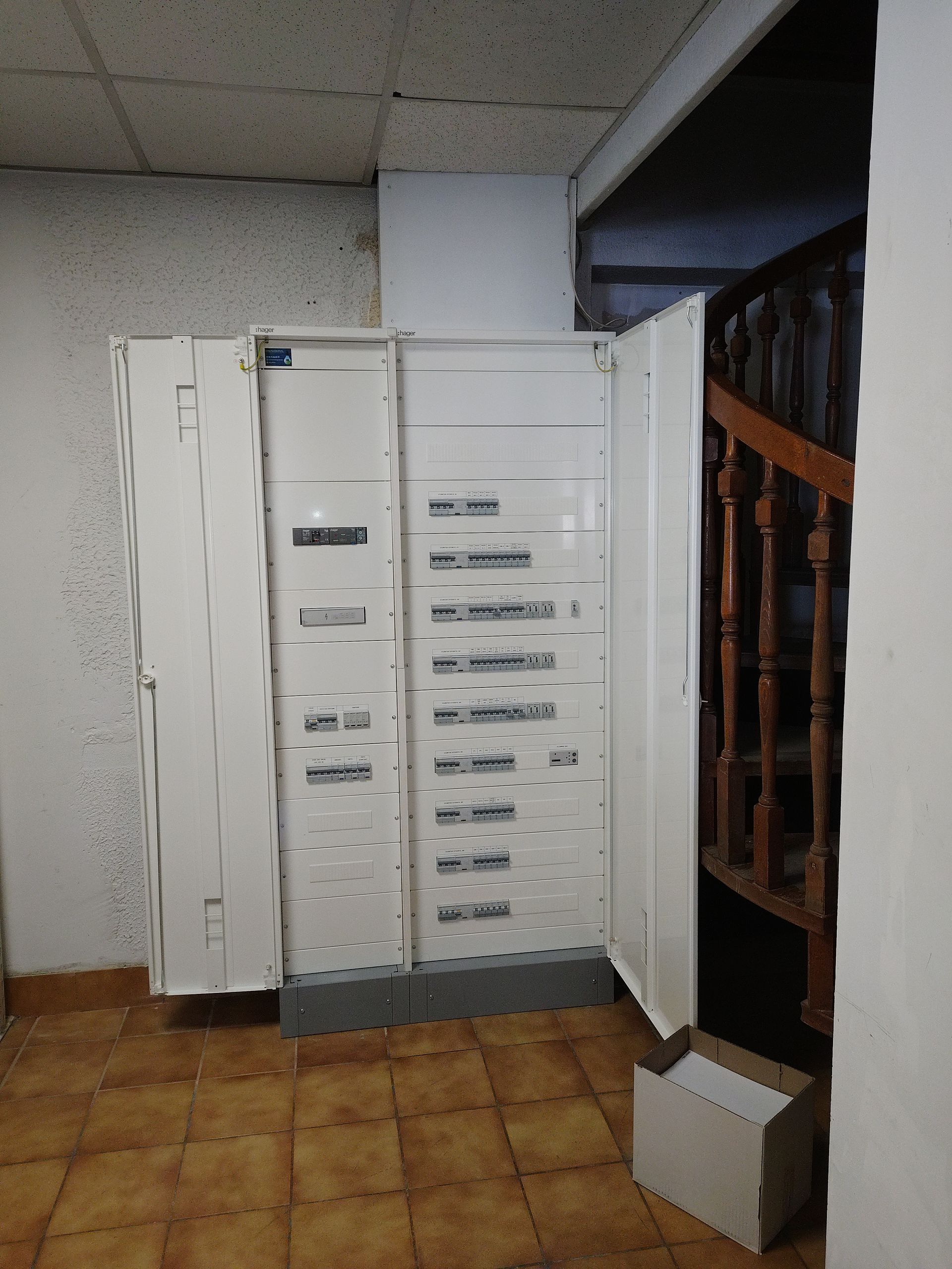 armoire électrique industrielle