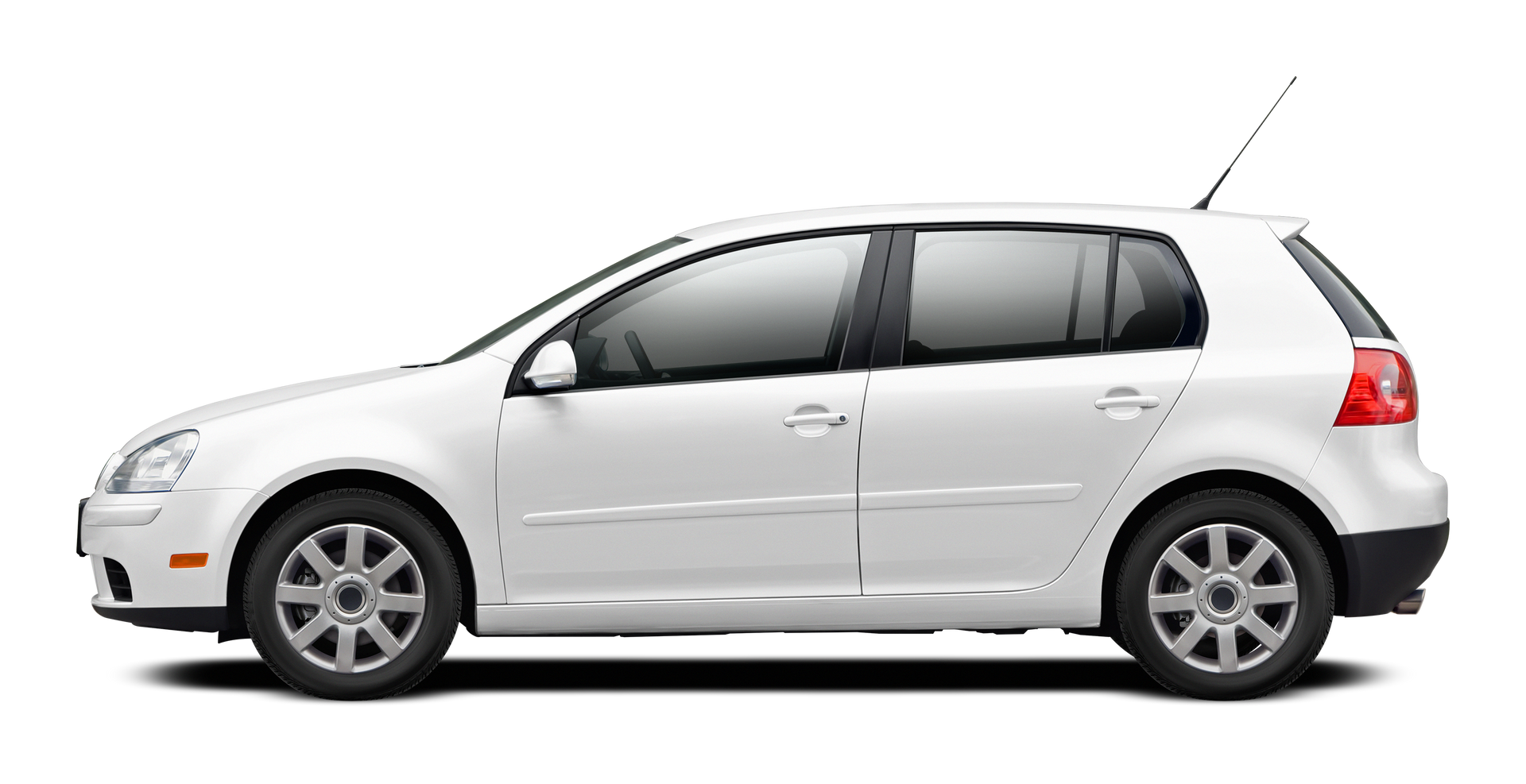 Une voiture blanche