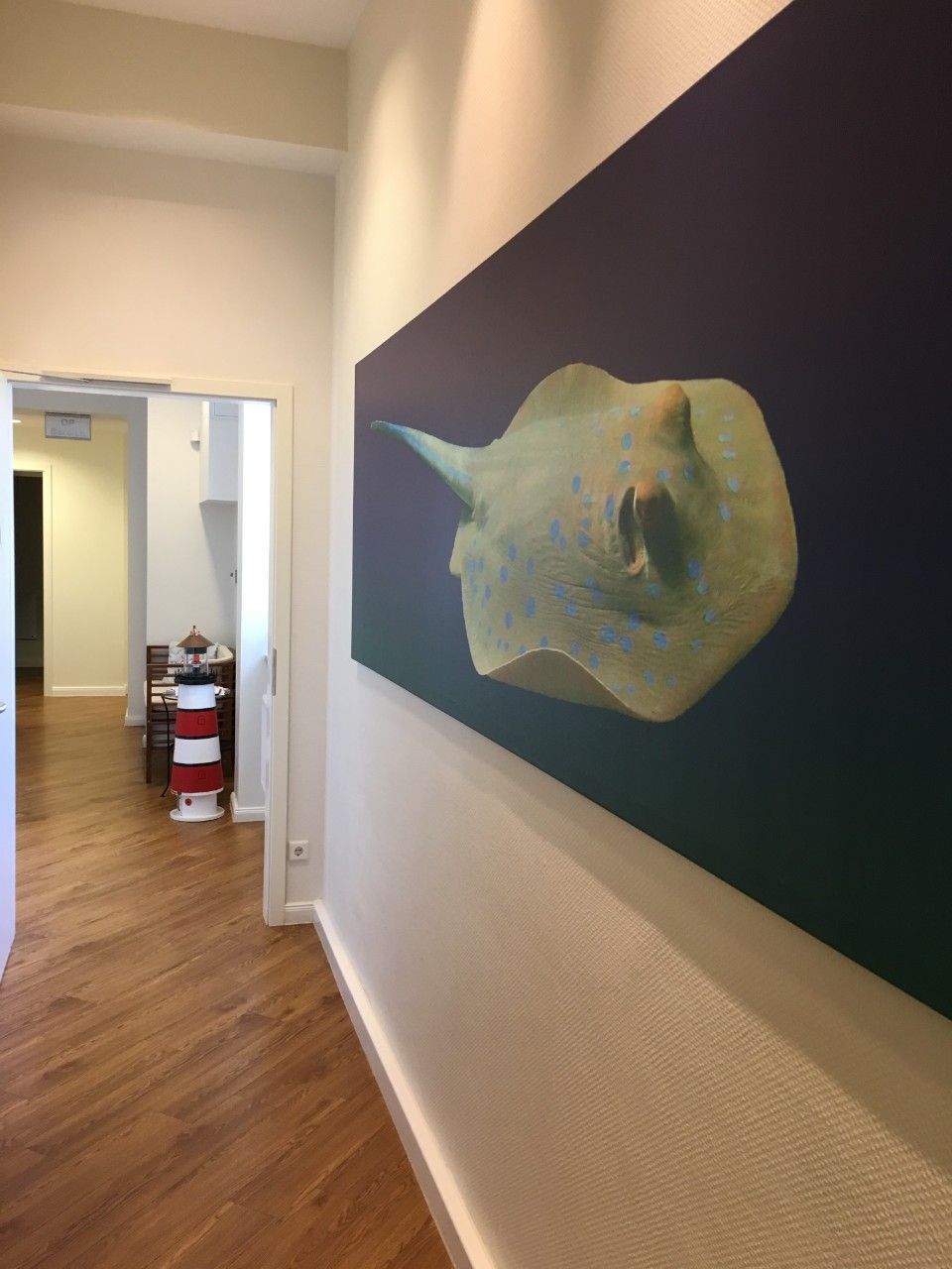 Flur in der Praxis bei Dr. Nicola Wortmann