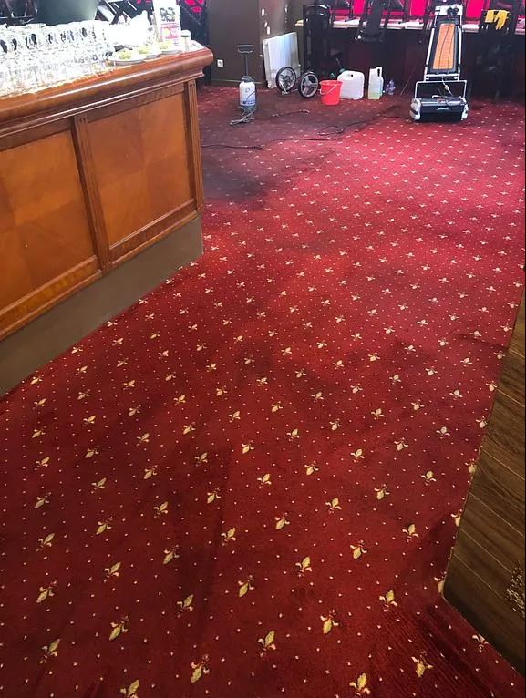 Rénovation moquette de restaurant
