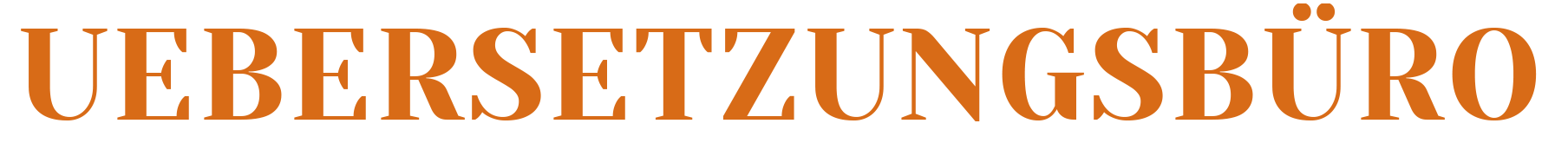 Logo von Uebersetzungsbüro