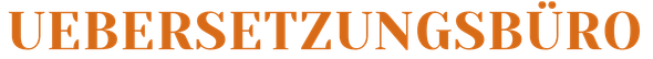 Logo von Uebersetzungsbüro