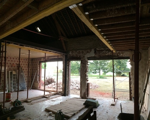 Rénovation de grange