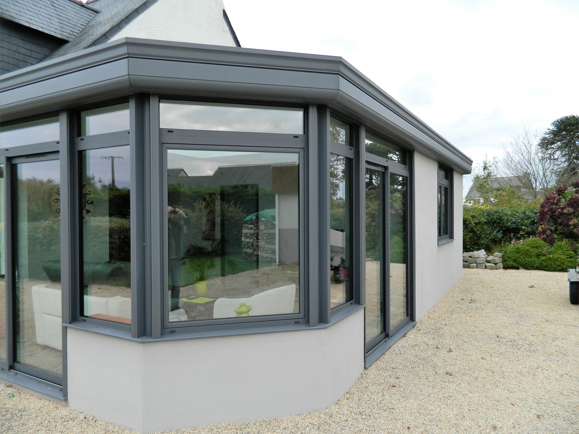 Extension de maison moderne