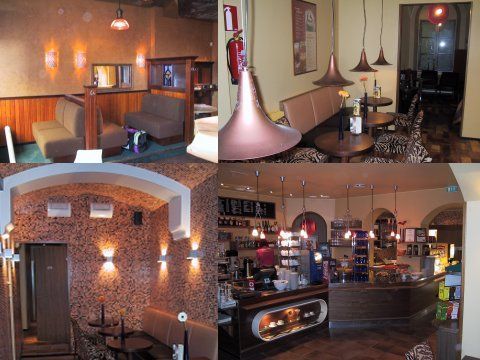 Kahvilan valojen asennus