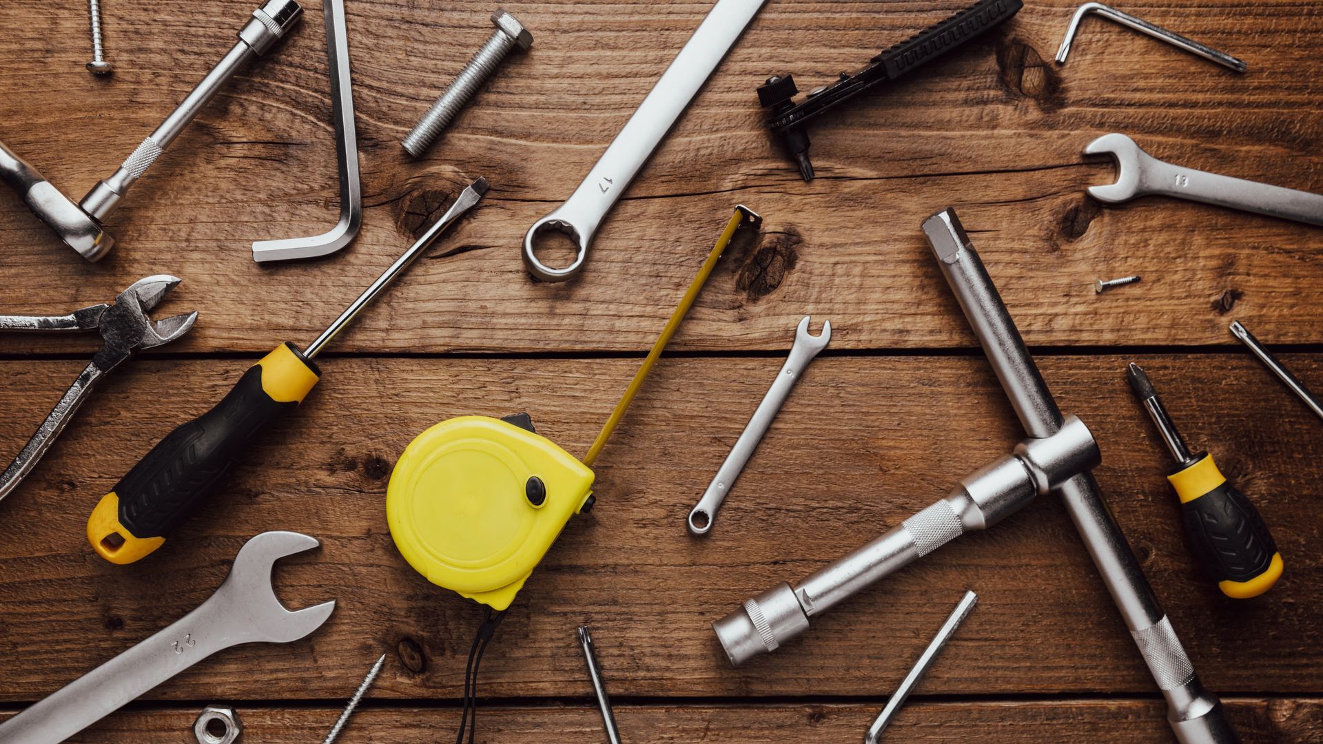 Divers outils de bricolage