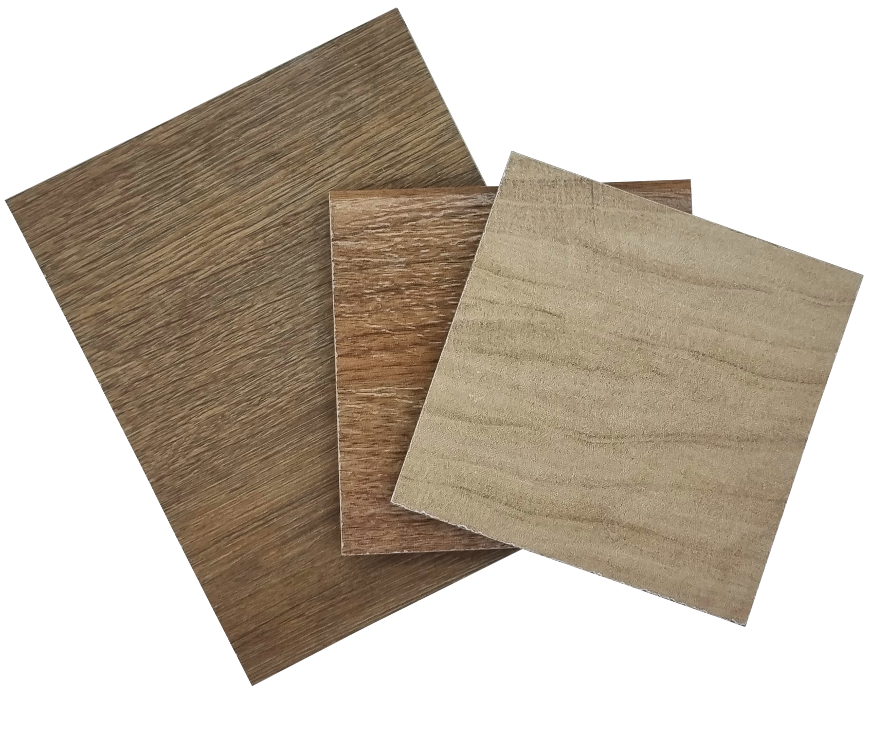 Des échantillons de parquet