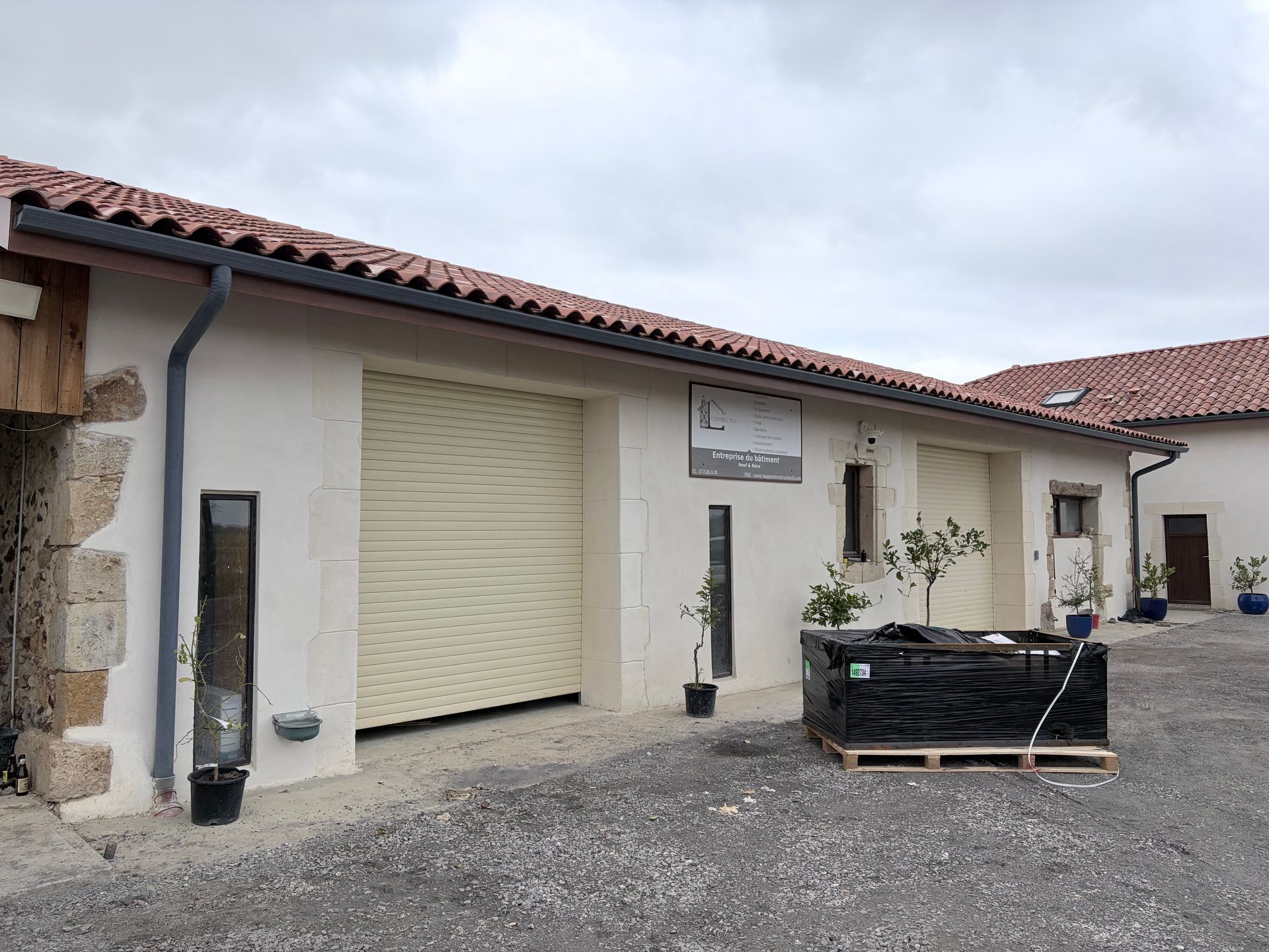 Garage après rénovation.