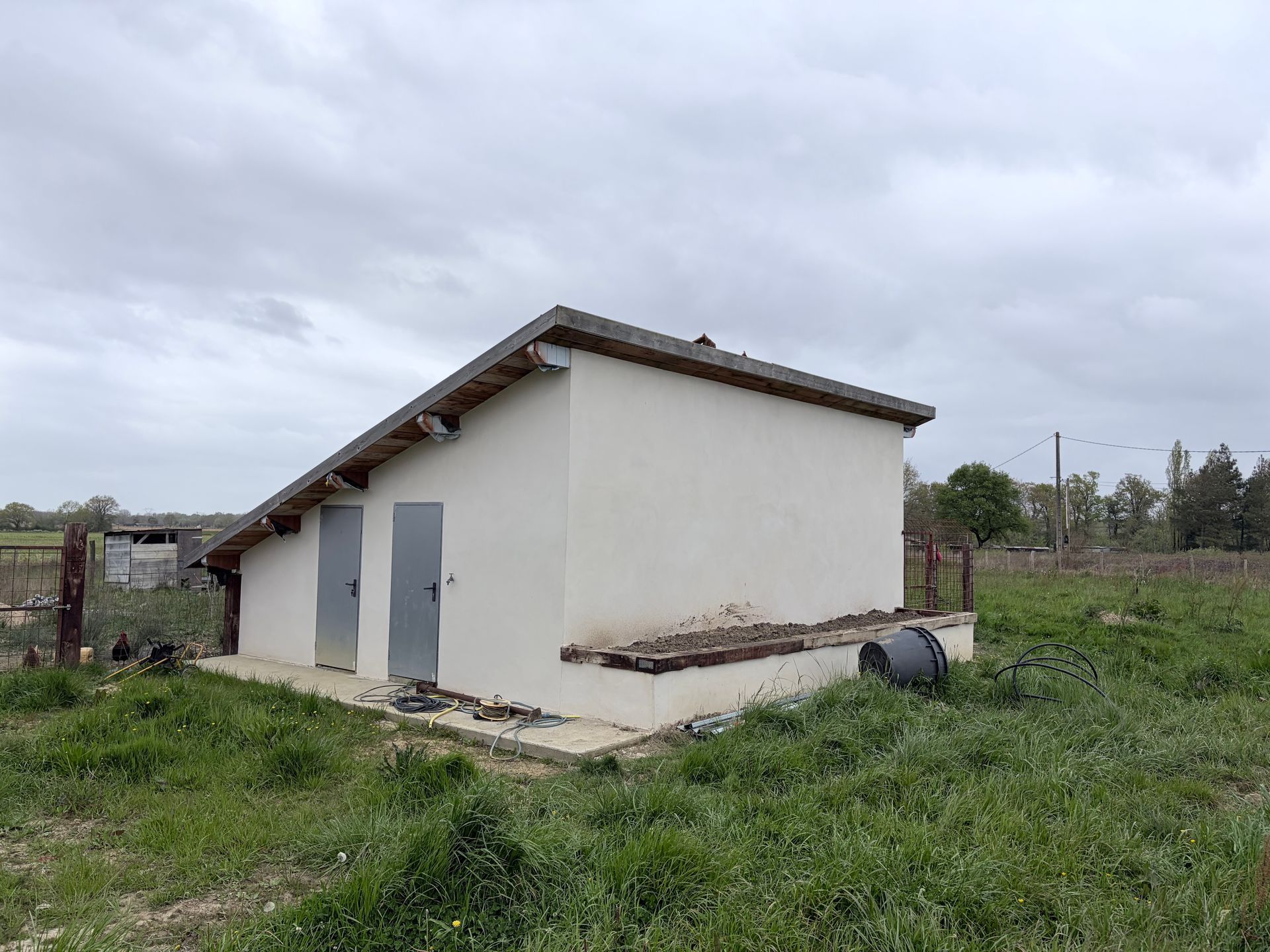 Une grange après rénovation.