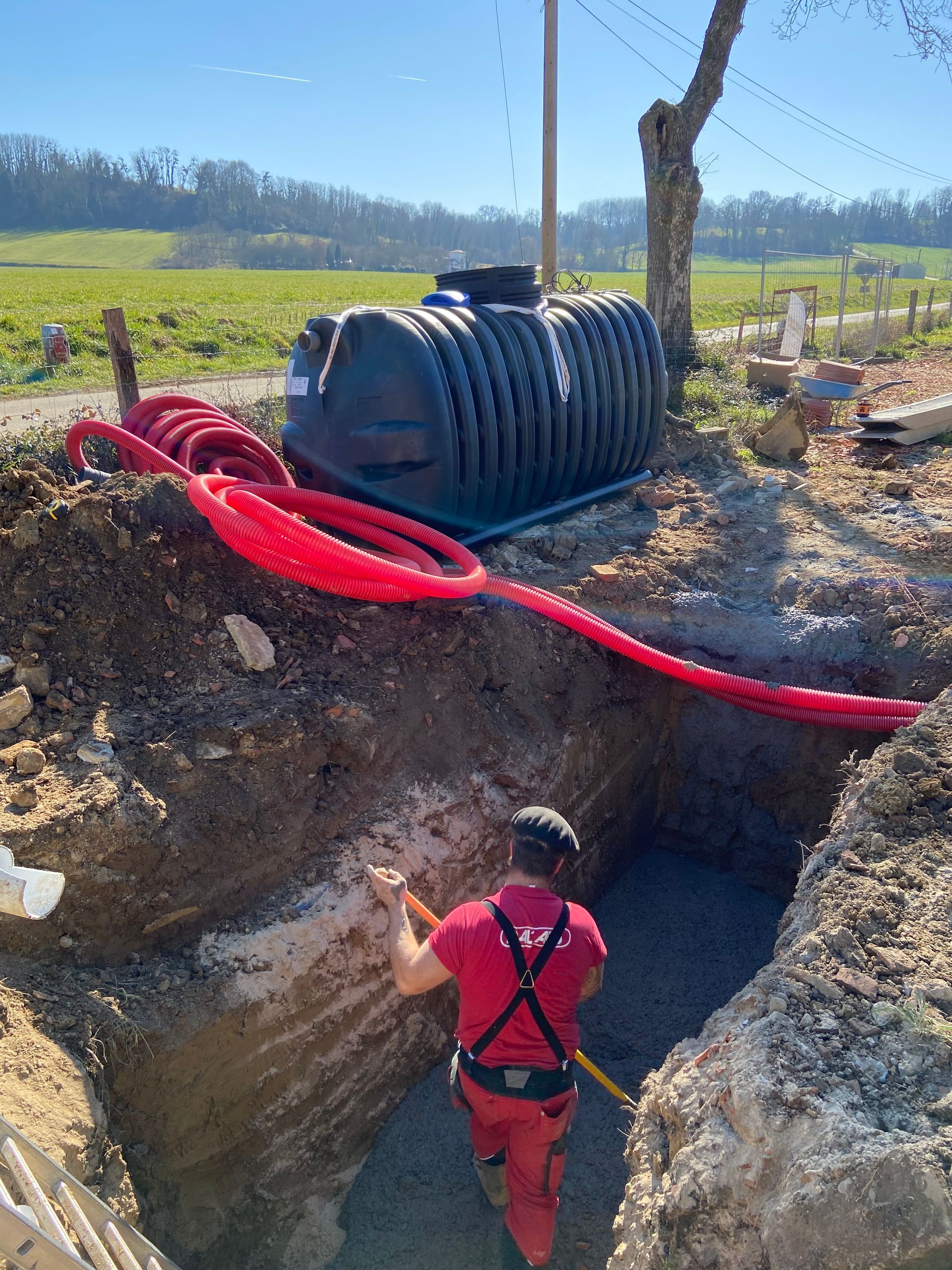 Vers la page Assainissement & VRD.