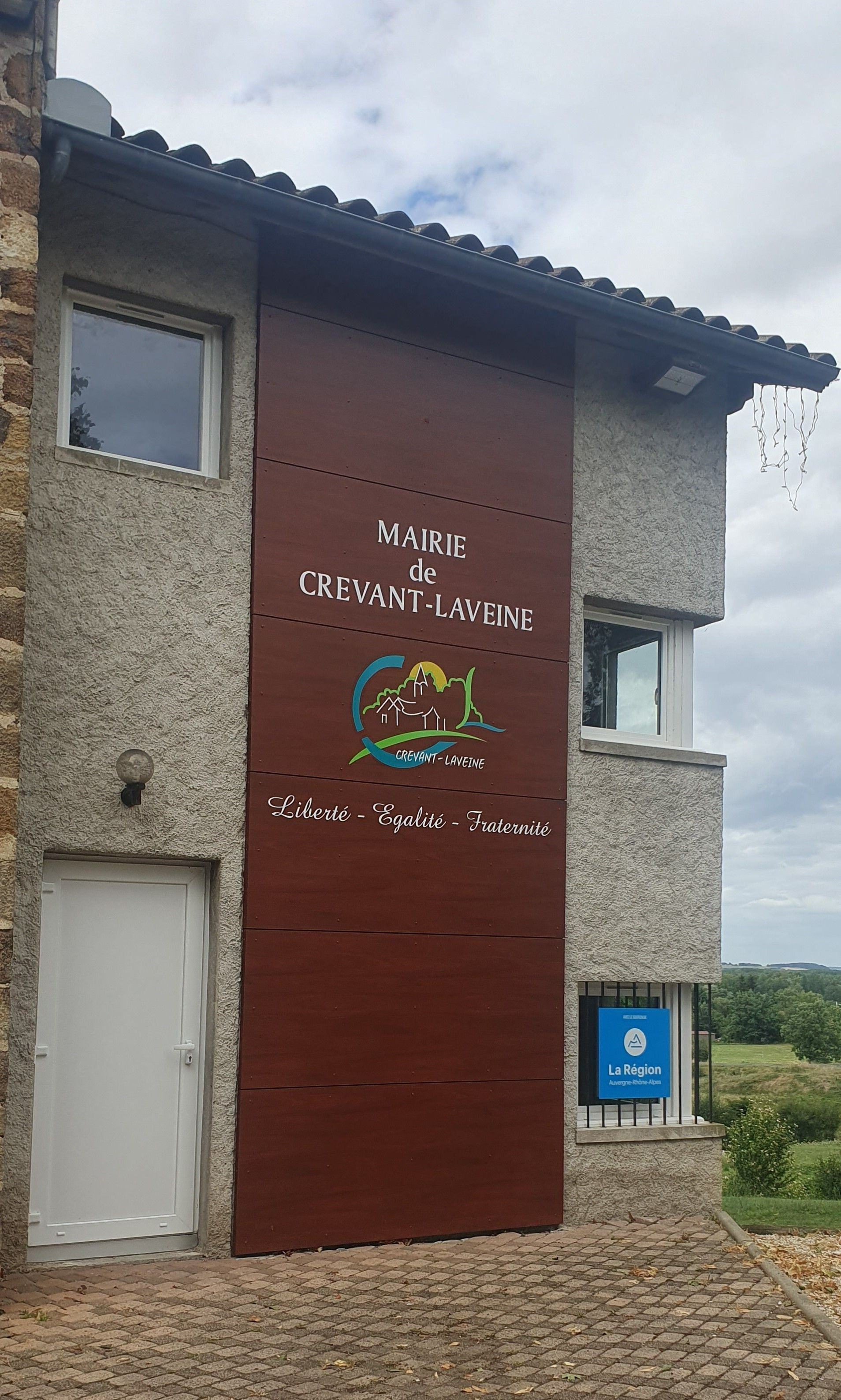 Enseigne d'une mairie