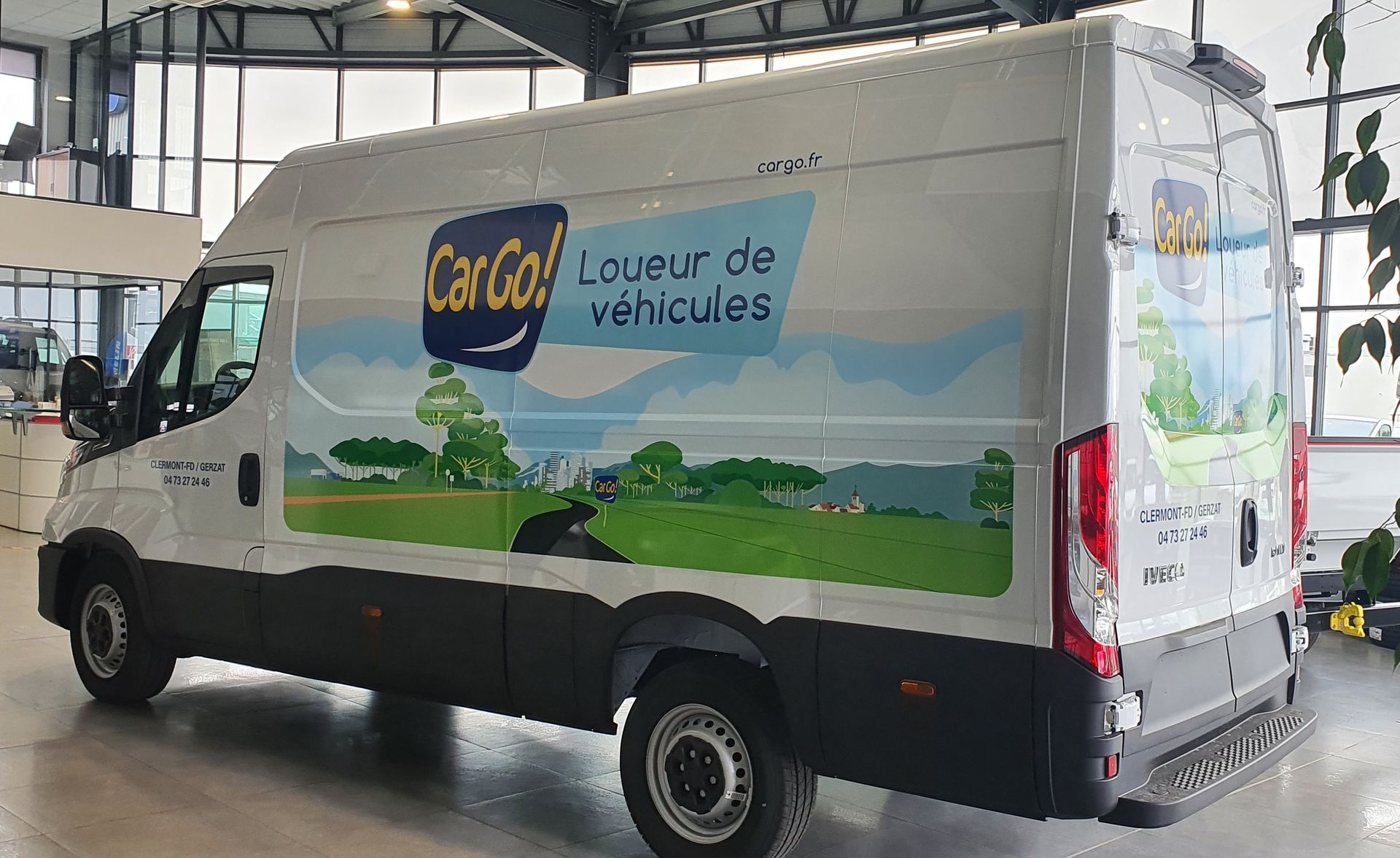 Flocage d'un véhicule CarGo!