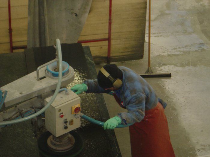 MGS Natursteine AG - Produktionshalle