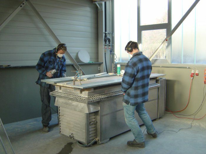 MGS Natursteine AG - Produktionshalle