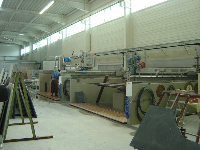 MGS Natursteine AG - Produktionshalle