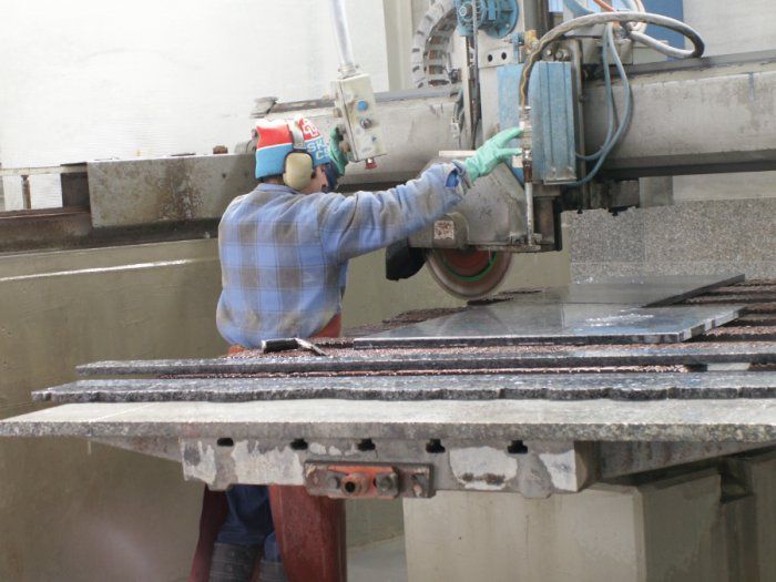 MGS Natursteine AG - Produktionshalle