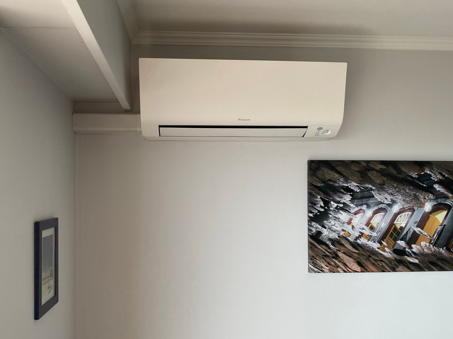 Installation de climatisation réversible