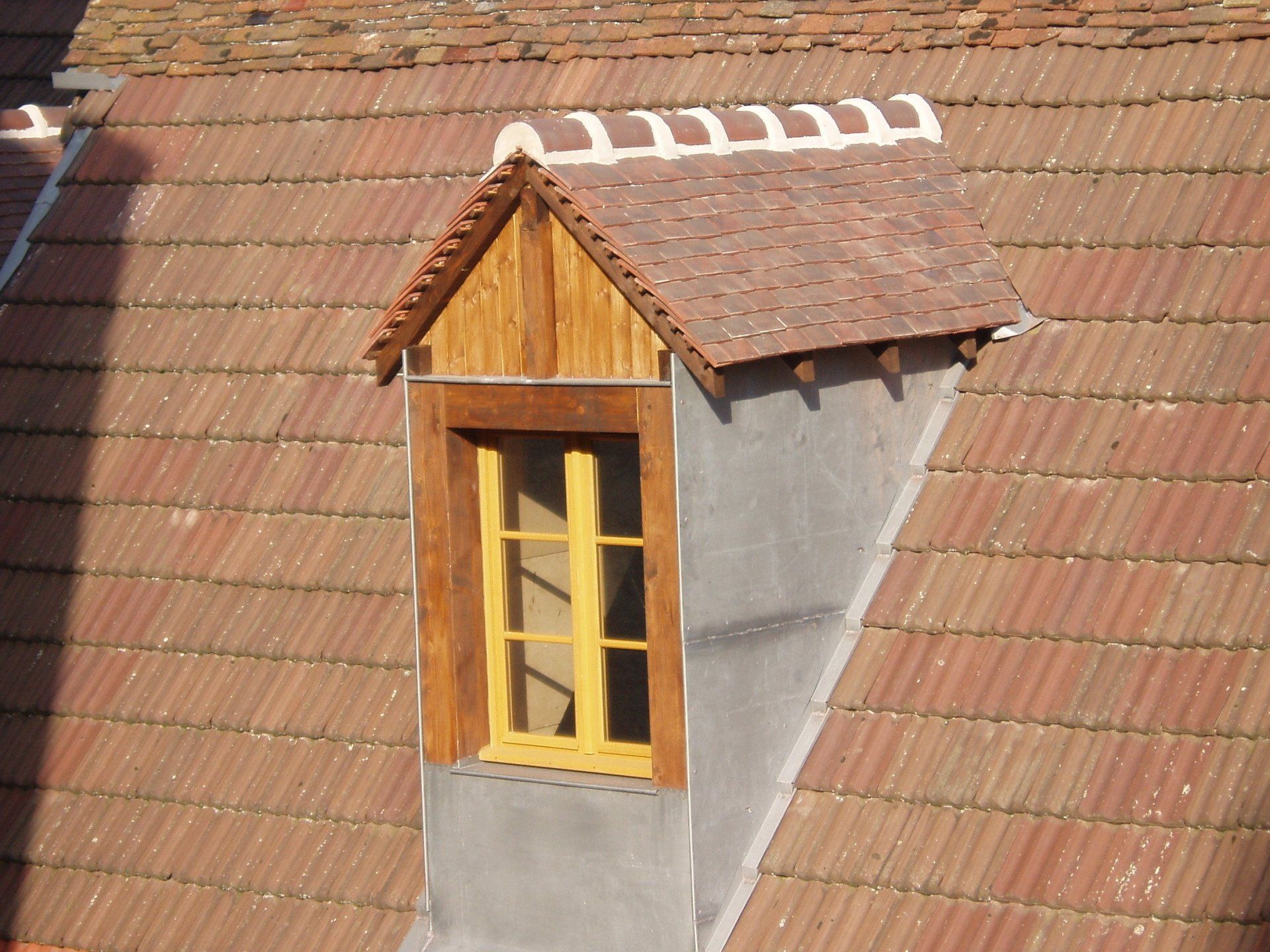 Fenêtre de toit terminée