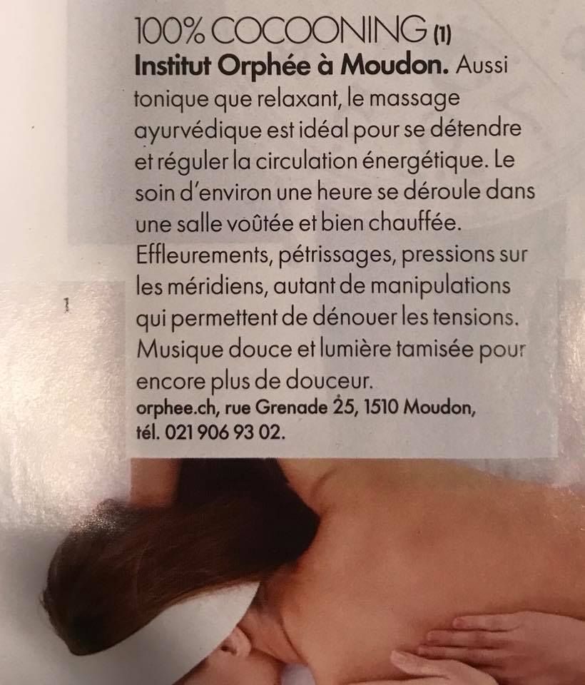 Institut de beauté Orphée - Moudon