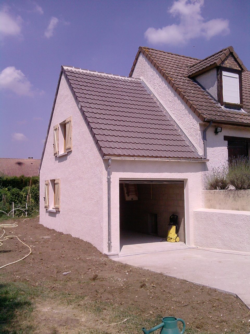 Une couverture en tuiles mécaniques