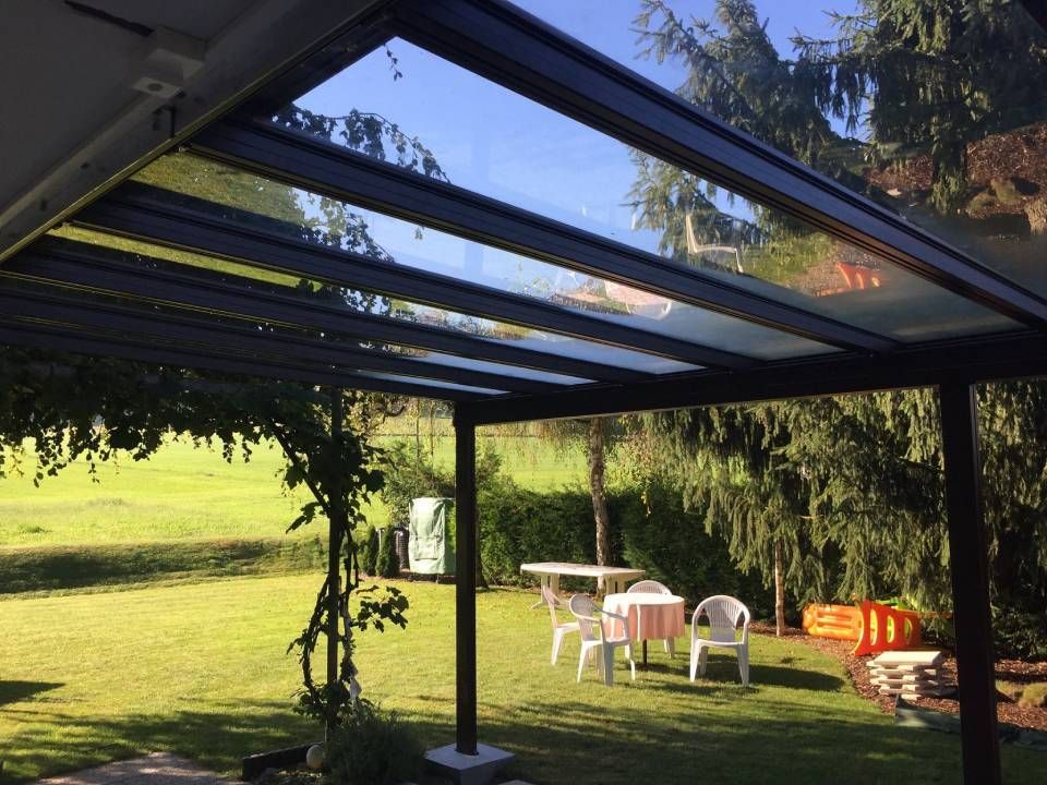 Glasdach Terrasse