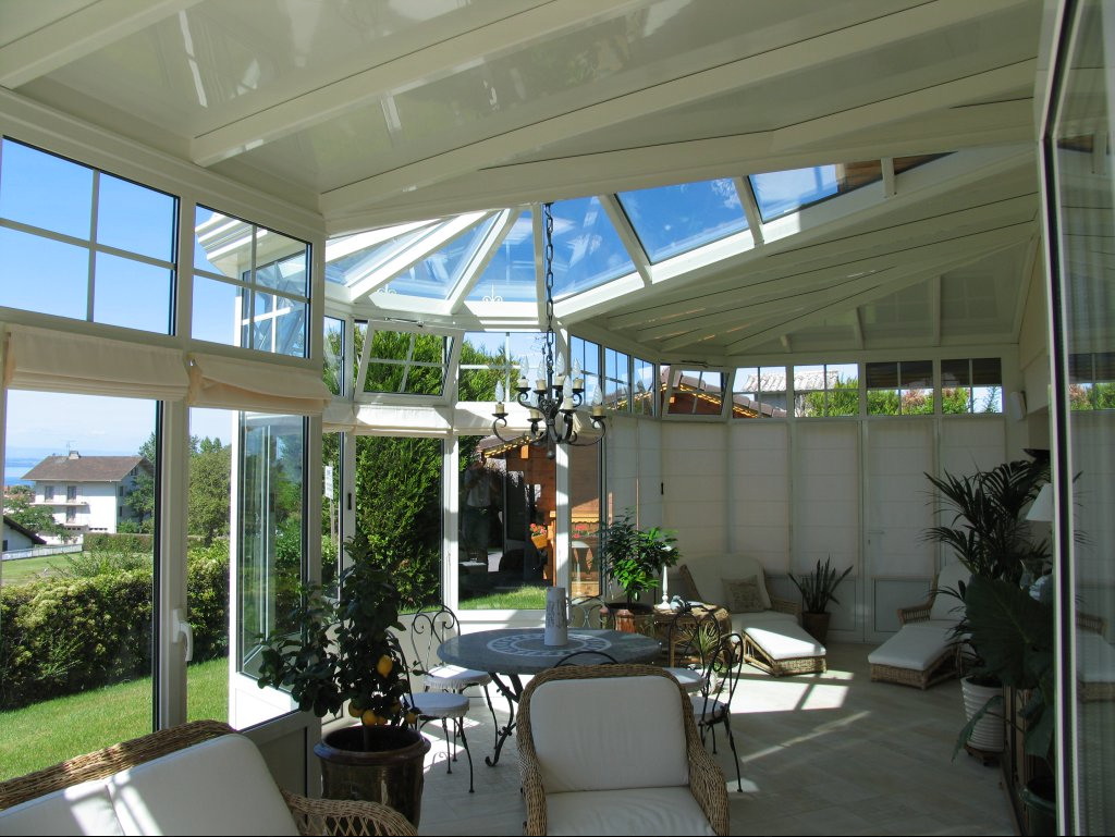 Veranda en aluminium - Alu Véranda Leymarie Sàrl