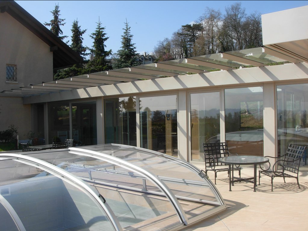 Veranda en aluminium - Alu Véranda Leymarie Sàrl