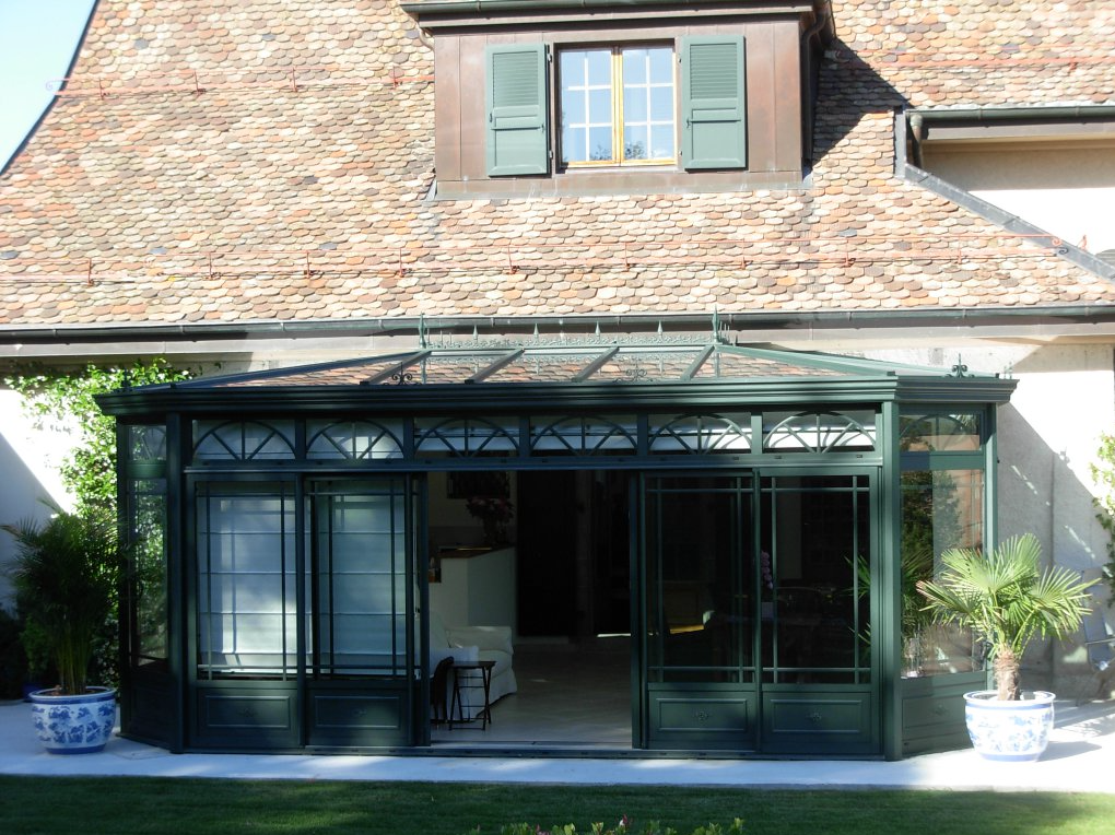 Veranda en aluminium - Alu Véranda Leymarie Sàrl