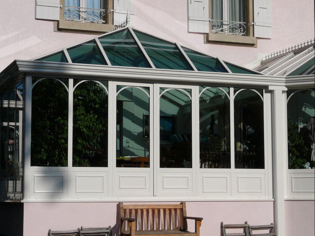 Veranda en aluminium - Alu Véranda Leymarie Sàrl