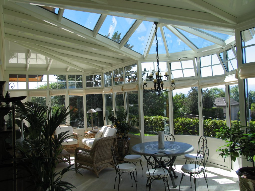 Veranda en aluminium - Alu Véranda Leymarie Sàrl