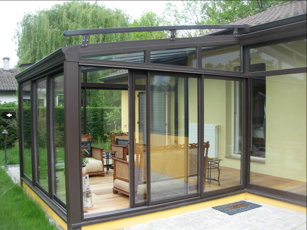 Veranda en aluminium - Alu Véranda Leymarie Sàrl