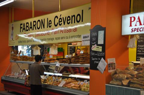 Le stand de Fabaron Le Cévenol dans les marchés