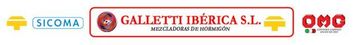 Logotipos de Sicoma, Galletti Ib&eacute;rica SL y QMC sobre fondo blanco.