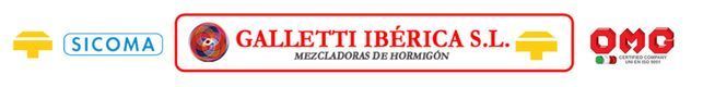 Logotipos de Sicoma, Galletti Ib&eacute;rica SL y QMC sobre fondo blanco.