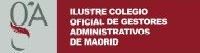 Illustrate colegio oficial de gestores administrativos de madrid logo