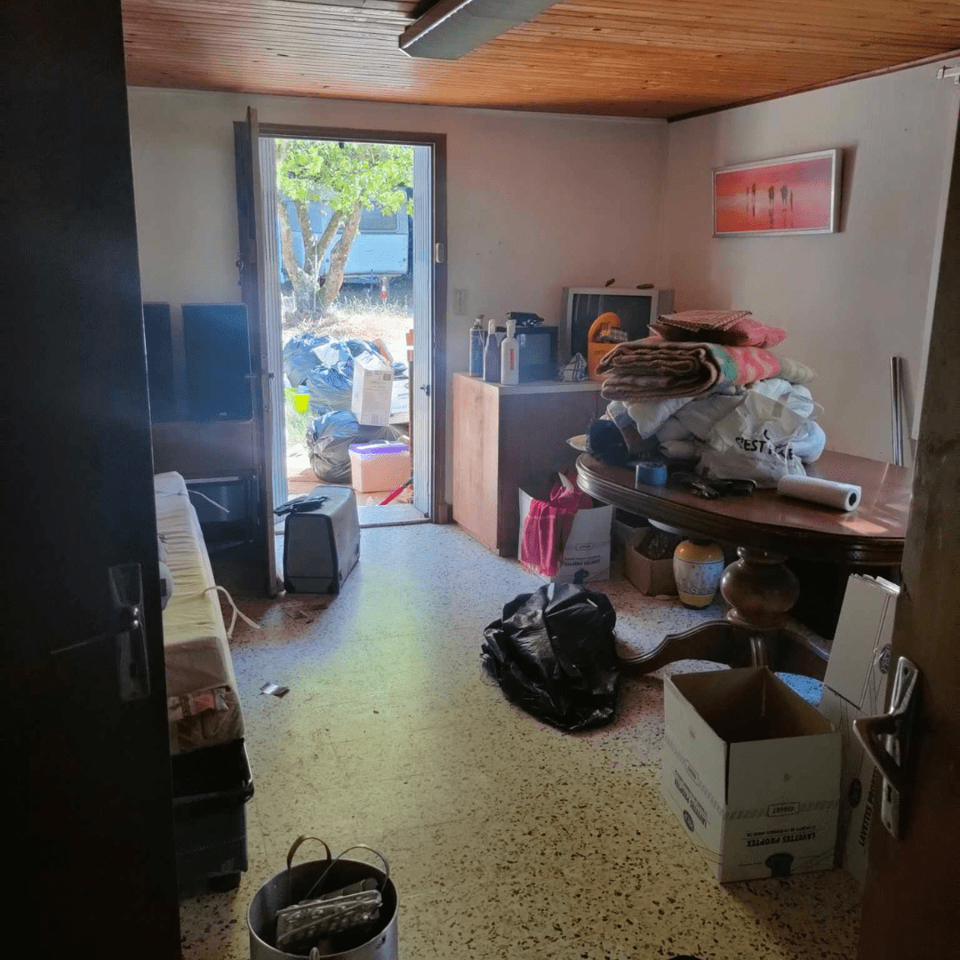 Pièce à débarrasser