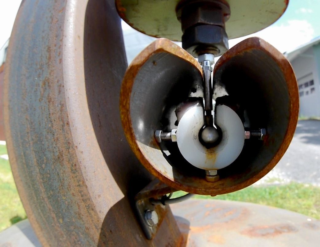 Kunstobjekt Zahnradpendel 2021