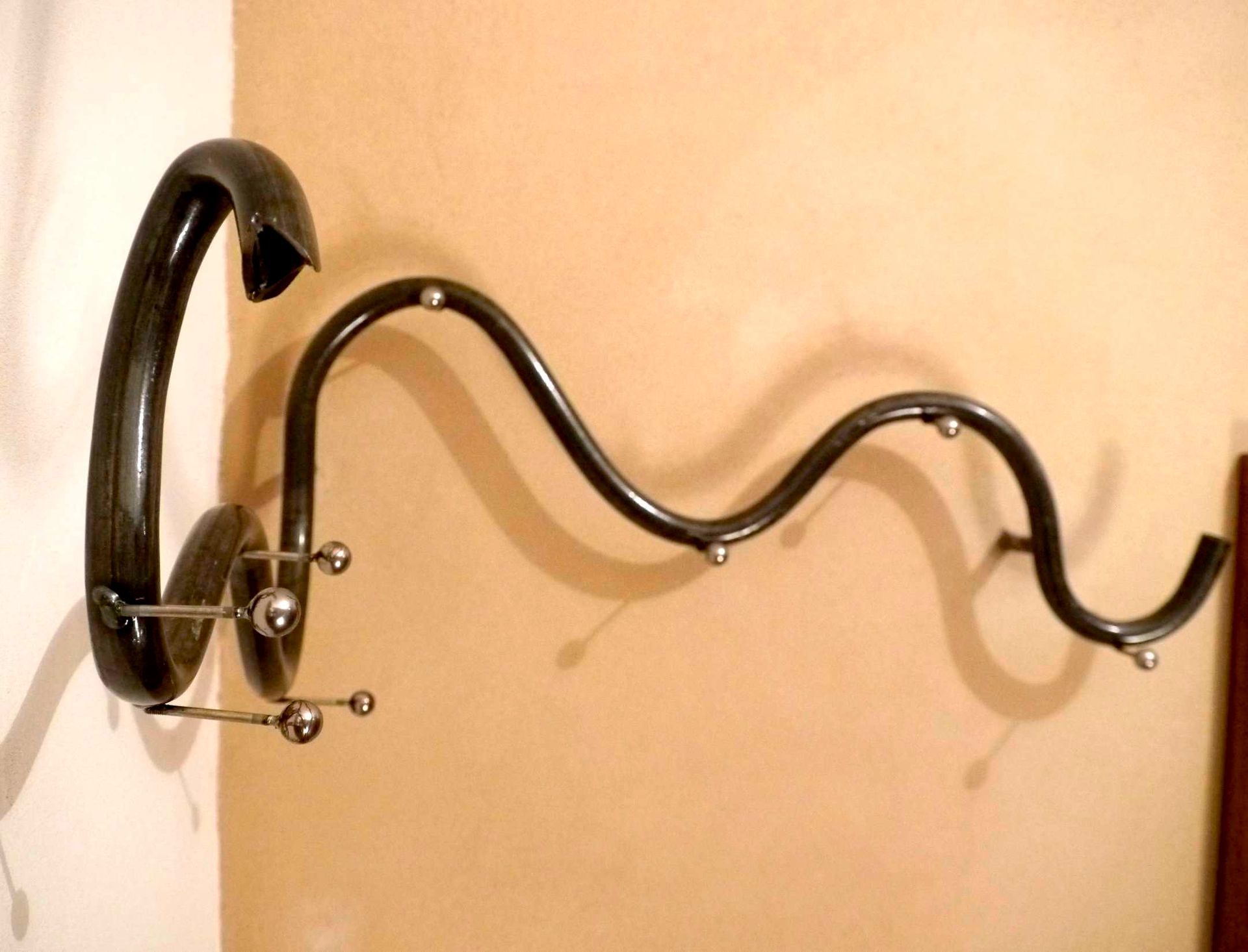 Design-Möbel in Stahl (alles Unikate)
