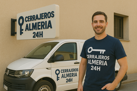Persona que utiliza un taladro eléctrico para instalar una manija en una puerta blanca.
