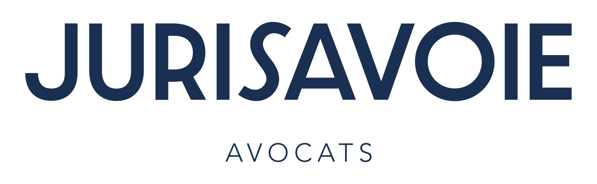 Logo Jurisavoie avec un sous-titre avocats