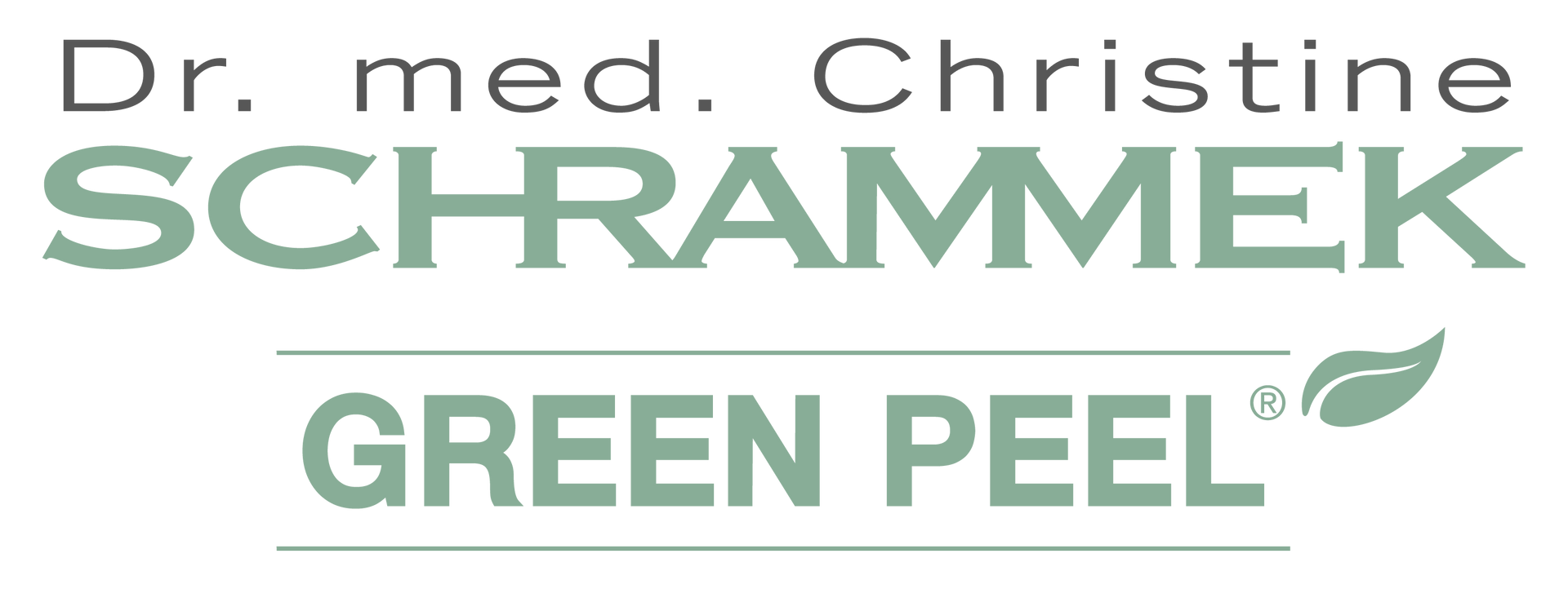Logo Dr Schrammek - Green Peel Logo Dr Schrammek - Green Peel